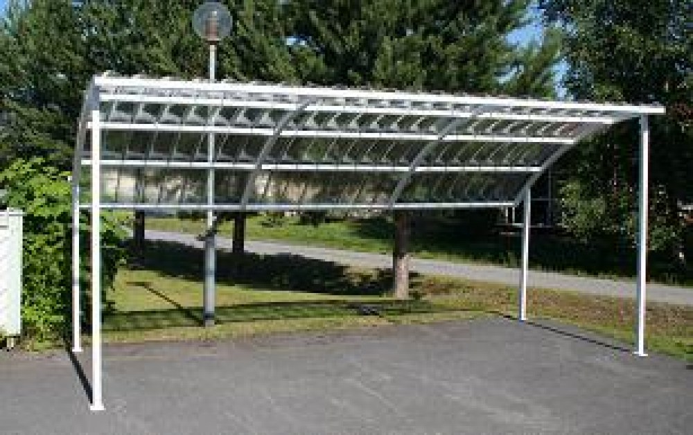 pyöräkatos pyörätelineellä