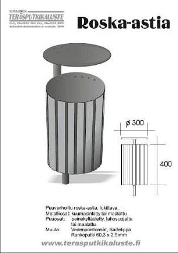 roska-astia 30 litraa